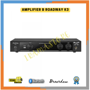 Amplifier Integrated 70/100V Bluetooth 2x400W Broadway K3